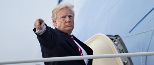 How Trump's Secret Plane Switch Unfolded.