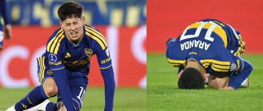 Tomás Aranda se fracturó el peroné y se perderá el resto de la temporada en Boca.
