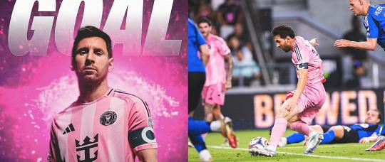 Messi anotó cuatro goles y guio al Inter Miami a una goleada histórica 7-1 sobre Montreal.