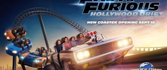 Universal Studios Hollywood abrirá oficialmente Fast &amp; Furious: Hollywood Drift el 16 de septiembre.