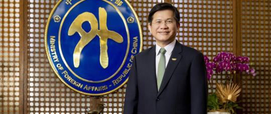 Dr. Lin Chia-lung, Ministro de Relaciones Exteriores ROC (Taiwán).