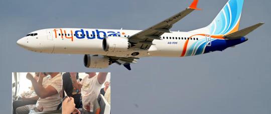 Alerta de secuestro en un vuelo de Flydubai a Tel Aviv: un piloto fue apuñalado y el avión aterrizó de emergencia en Arabia Saudita.