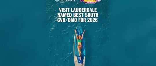 Visit Lauderdale, distinguida entre las mejores destinos para reuniones y eventos de 2026.
