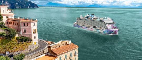 Norwegian Cruise Line abre las reservas del Norwegian Bella, su nuevo barco para recorrer el Mediterráneo desde 2028.