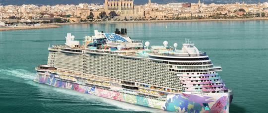 Norwegian Cruise Line abre reservas para o Norwegian Bella, novo navio que navegará pelo Mediterrâneo a partir de 2028.
