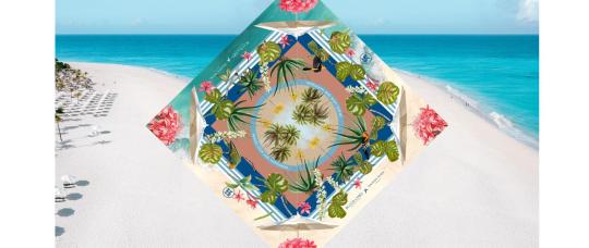 Bucuti &amp; Tara Unveils Exclusive Aruba-Inspired Designer Scarf by Maison Ryon.