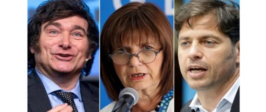 Elecciones 2027 en Argentina: Milei lidera la intención de voto, Kicillof crece y Bullrich sorprende en los escenarios de balotaje.